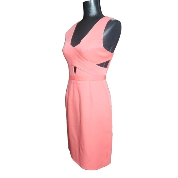 BCBGMAXAZRIA Coral Dress Women's Size 4 - Picture 15 of 15